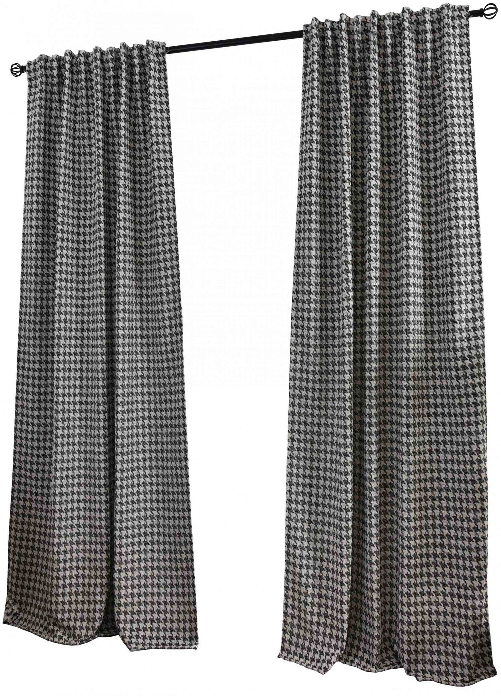 Vorhang HxB 245x140 cm Creme Schwarz Hahnentritt-Muster »PARIS« Flexible Multiband Aufhängung Elegant Pflegeleicht 2023320 Vorhang Vorhang_HxB_245x140_cm_Creme_Schwarz_Hahnentritt-Muster_PARIS_Flexible_Multiband_Aufhangung_Elegant_Pflegeleicht_2023320_-_Gardinenbox.de_-_-3693941 | Gardinenbox.de