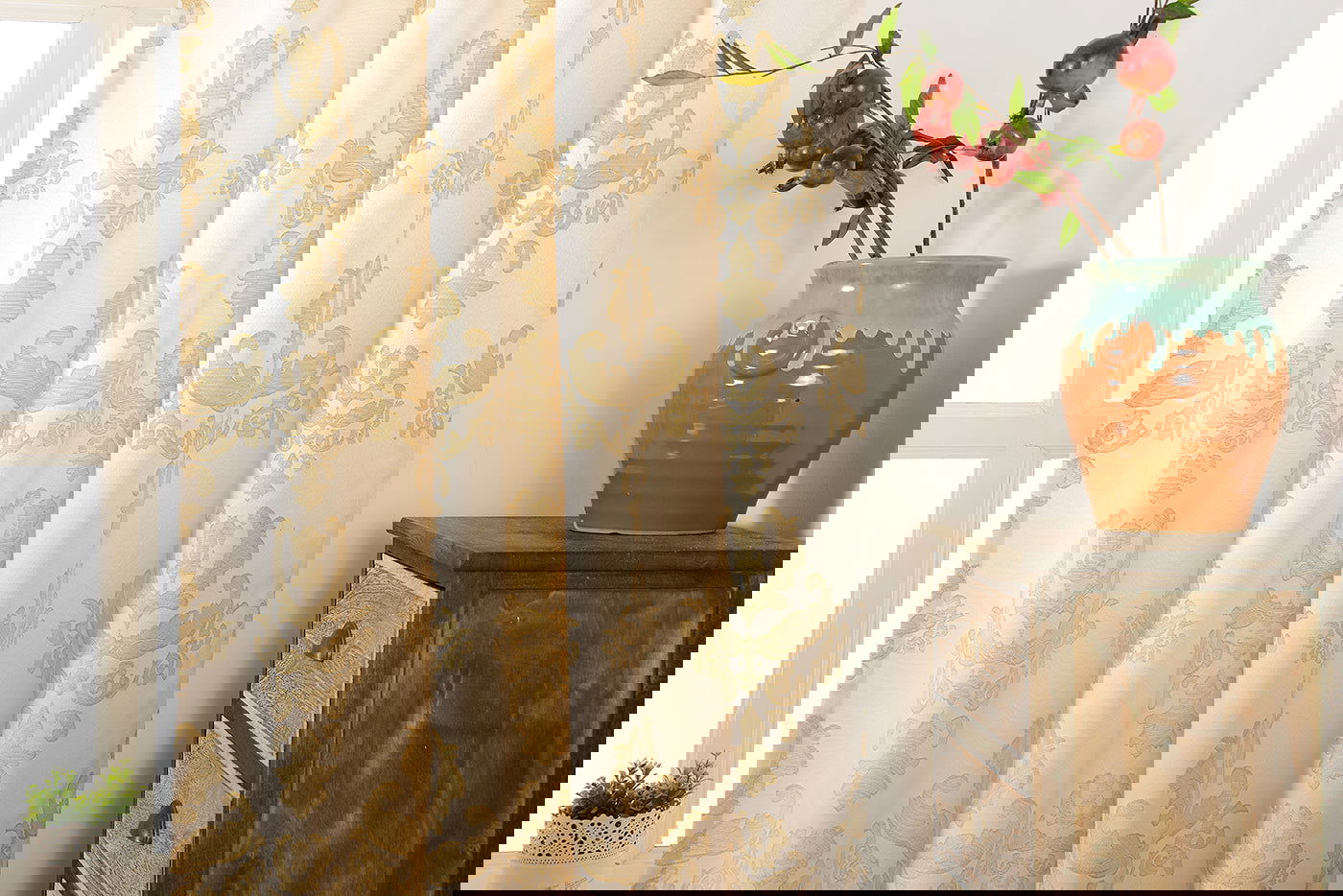 Vorhang Jacquard Deko Gardine verdeckte Schlaufen Barock Lurex Garn glänzend lichtdruchlässig (Höhe x Breite cm) 20455 Vorhang Vorhang_Jacquard_Deko_Gardine_verdeckte_Schlaufen_Barock_Lurex_Garn_glanzend_lichtdruchlassig_Hohe_x_Breite_cm_20455_-_Gardinenbox.de_-_-3694274 | Gardinenbox.de