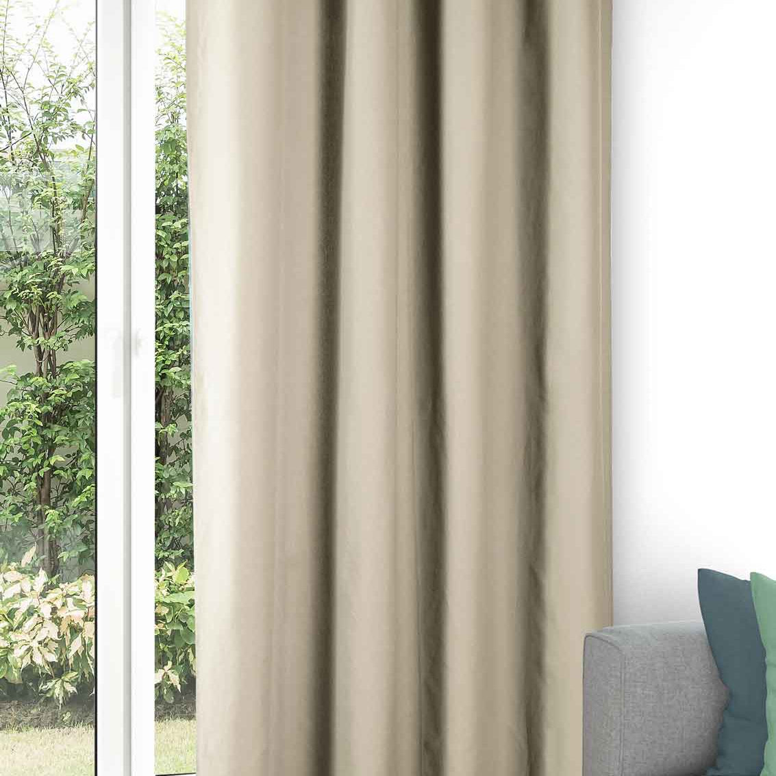 Vorhang Verdunkelung Ösen »Orlando« 100% Baumwolle 220gr./m² pflegeleicht unempfindlich 2022600P Creme Vorhang Vorhang_Verdunkelung_Osen_Orlando_100_Baumwolle_220gr.-m_pflegeleicht_unempfindlich_2022600P_-_Gardinenbox.de_-_-3695348 | Gardinenbox.de