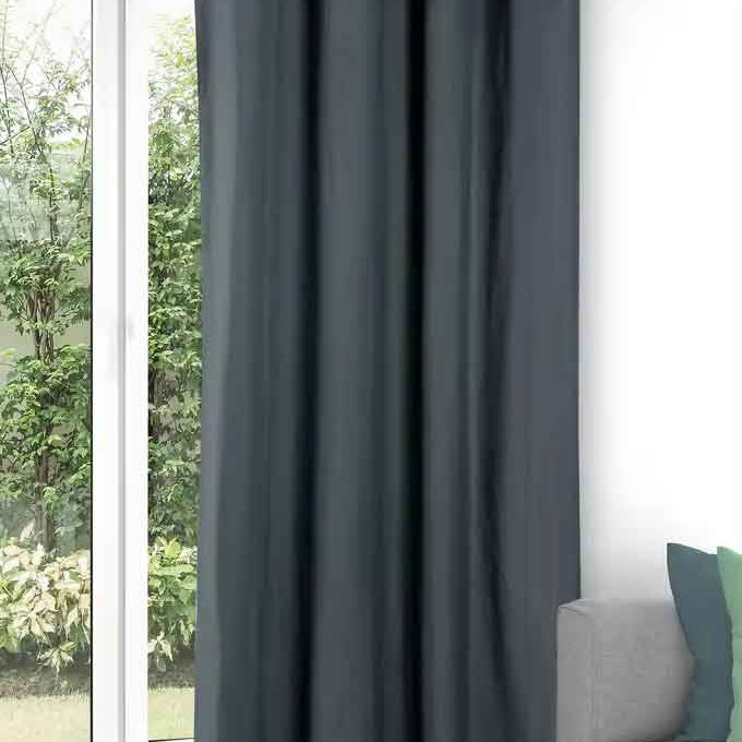 Vorhang Verdunkelung Ösen »Orlando« 100% Baumwolle 220gr./m² pflegeleicht unempfindlich 2022600P Grau Vorhang Vorhang_Verdunkelung_Osen_Orlando_100_Baumwolle_220gr.-m_pflegeleicht_unempfindlich_2022600P_-_Gardinenbox.de_-_-3695375 | Gardinenbox.de