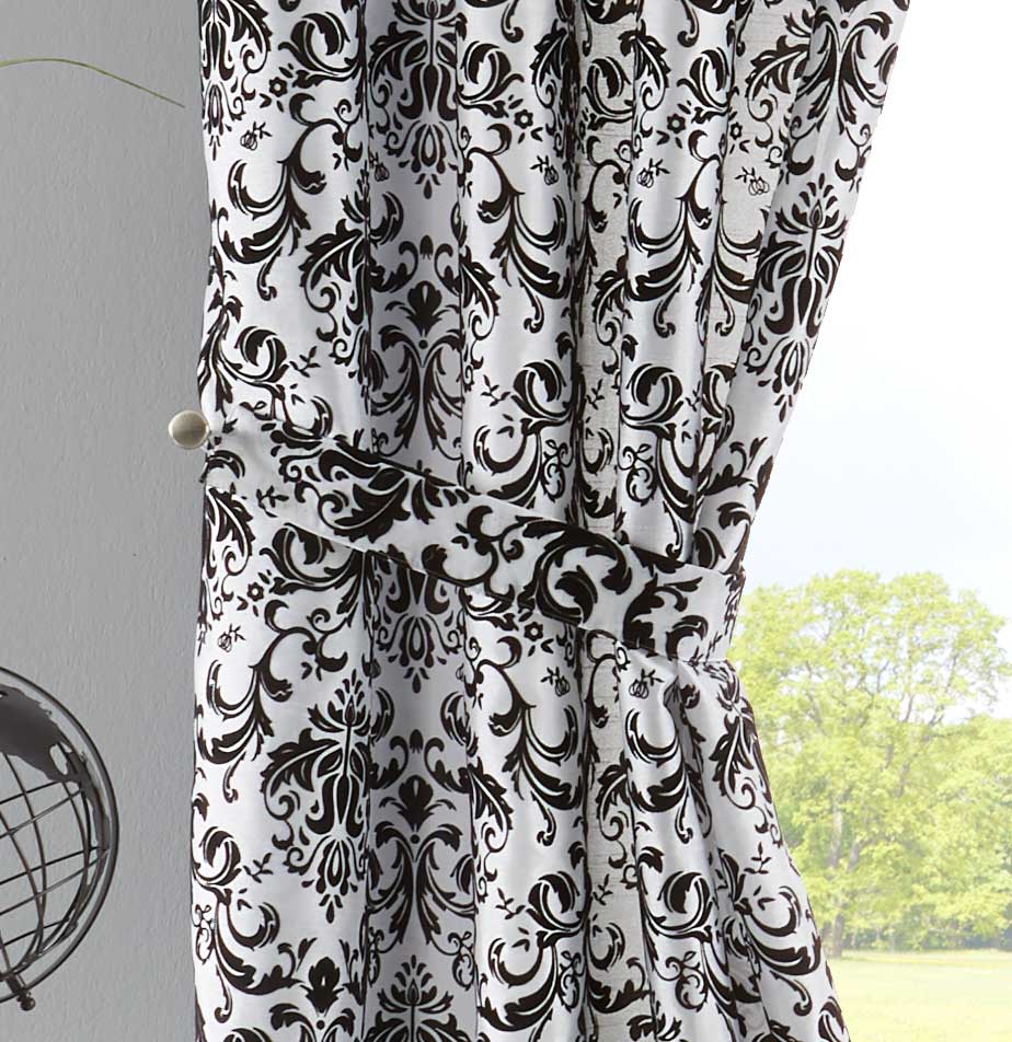 Vorhang Wildseide Optik Barock blickdicht Flockfasern Deko gemustert, blickdicht mit verdecktem Schlaufenband 20200 Vorhang Vorhang_Widseide_Optik_Barock_blickdicht_Flockfasern_Deko_gemustert_blickdicht_mit_verdecktem_Schlaufenband_20200_-_Gardinenbox.de_-_-3695492 | Gardinenbox.de