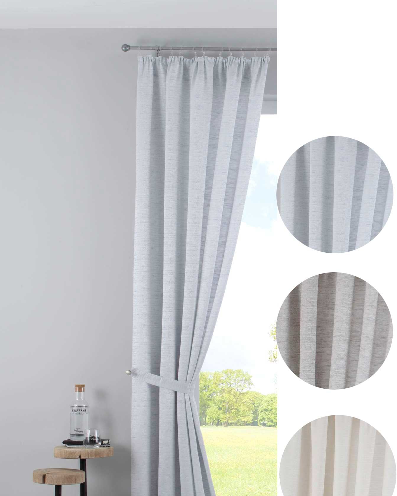 Vorhang mit Jacquardmusterung und Effektgarn »Sivas« Blickdicht verdeckte Schlaufen und Kräuselband Moderne Optik 20190350 Vorhang Vorhang_mit_Jacquardmusterung_und_Effektgarn_Sivas_Blickdicht_verdeckte_Schlaufen_und_Krauselband_Moderne_Optik_20190350_-_Gardinenbox.de_-_-3694496 | Gardinenbox.de