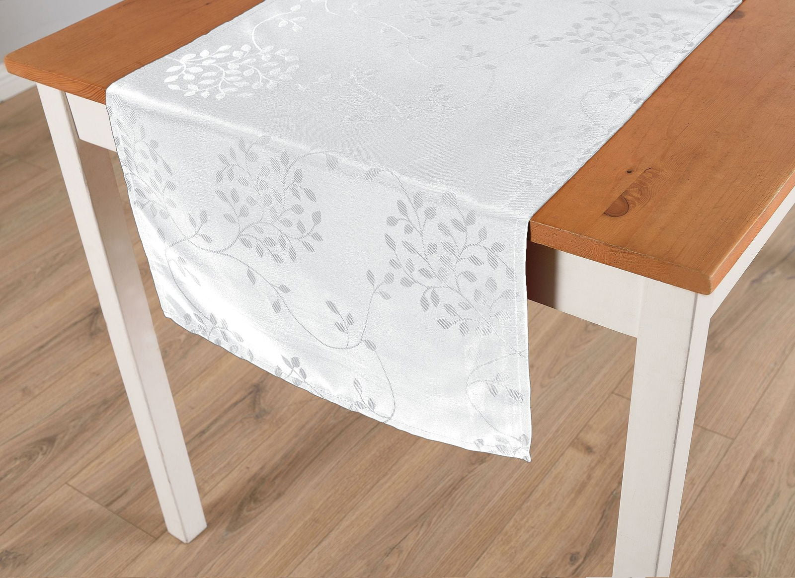Yasmin Damast Tischdecke 201070 Weiß BxL 45x150 cm Tischwäsche Yasmin_Damast_Tischdecke_201070_-_Gardinenbox.de_-_-3696236 | Gardinenbox.de