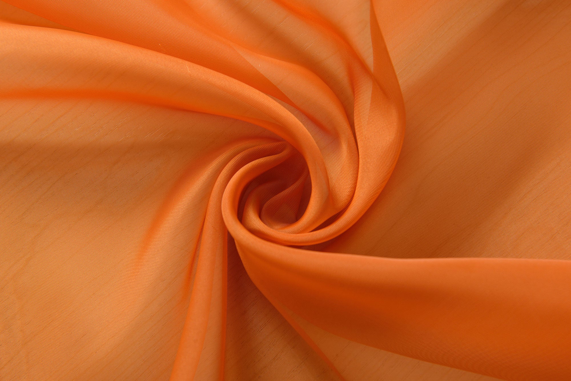 2er-Pack Ösen Gardinen Transparent Vorhang Set Wohnzimmer Voile Ösenvorhang Bleibandabschluß 203322 Gardinen Set orange_3 | Gardinenbox.de