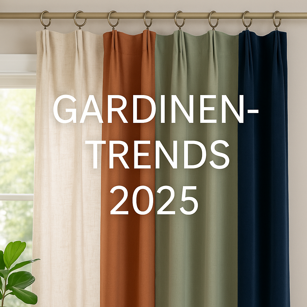 Gardinen-Trends 2025 – das kommt ans Fenster