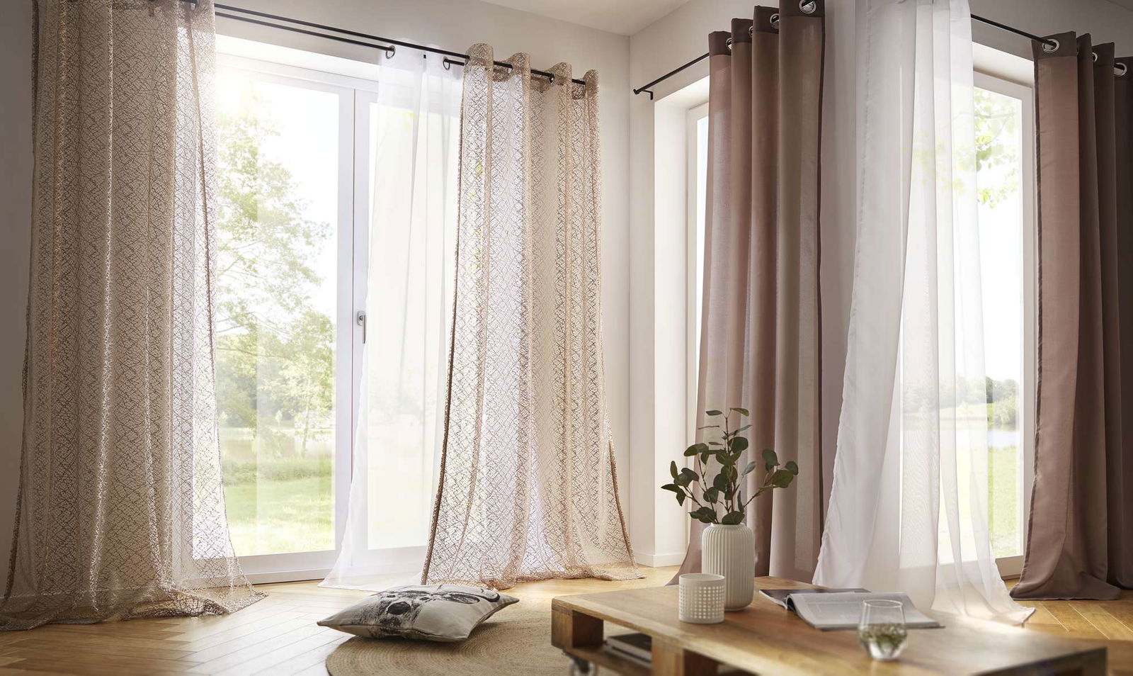 Netzgardinen - Gardinenbox.de - 