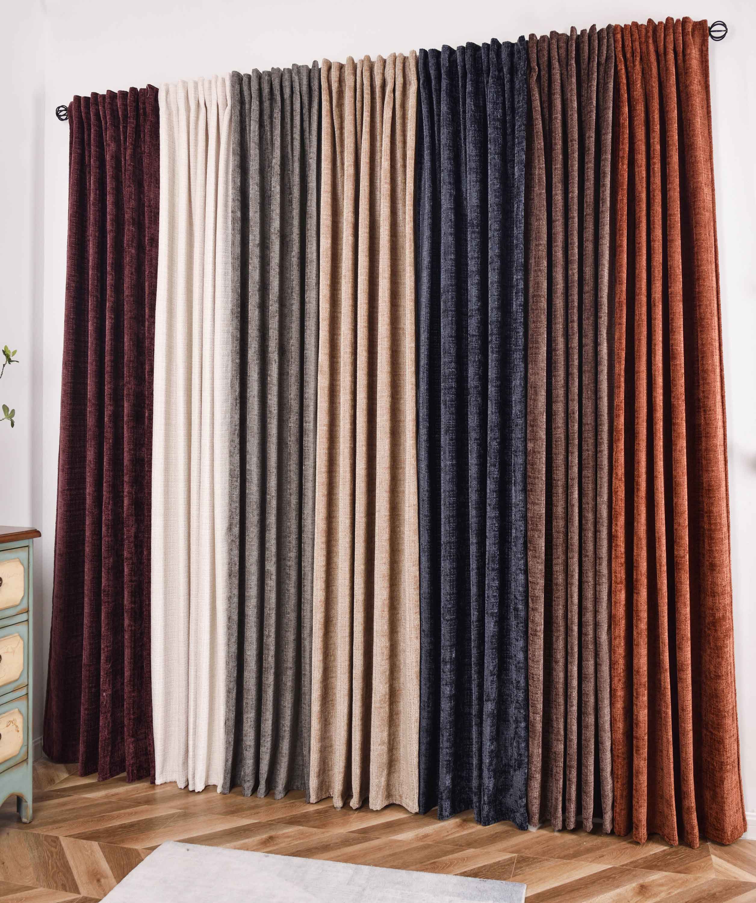 Vorhang Chenille Jacquard »RIGA« mit Multiband-Aufhängung Luxuriöser Stil für Ihr Zuhause 2023500 Vorhang 2023500var | Gardinenbox.de