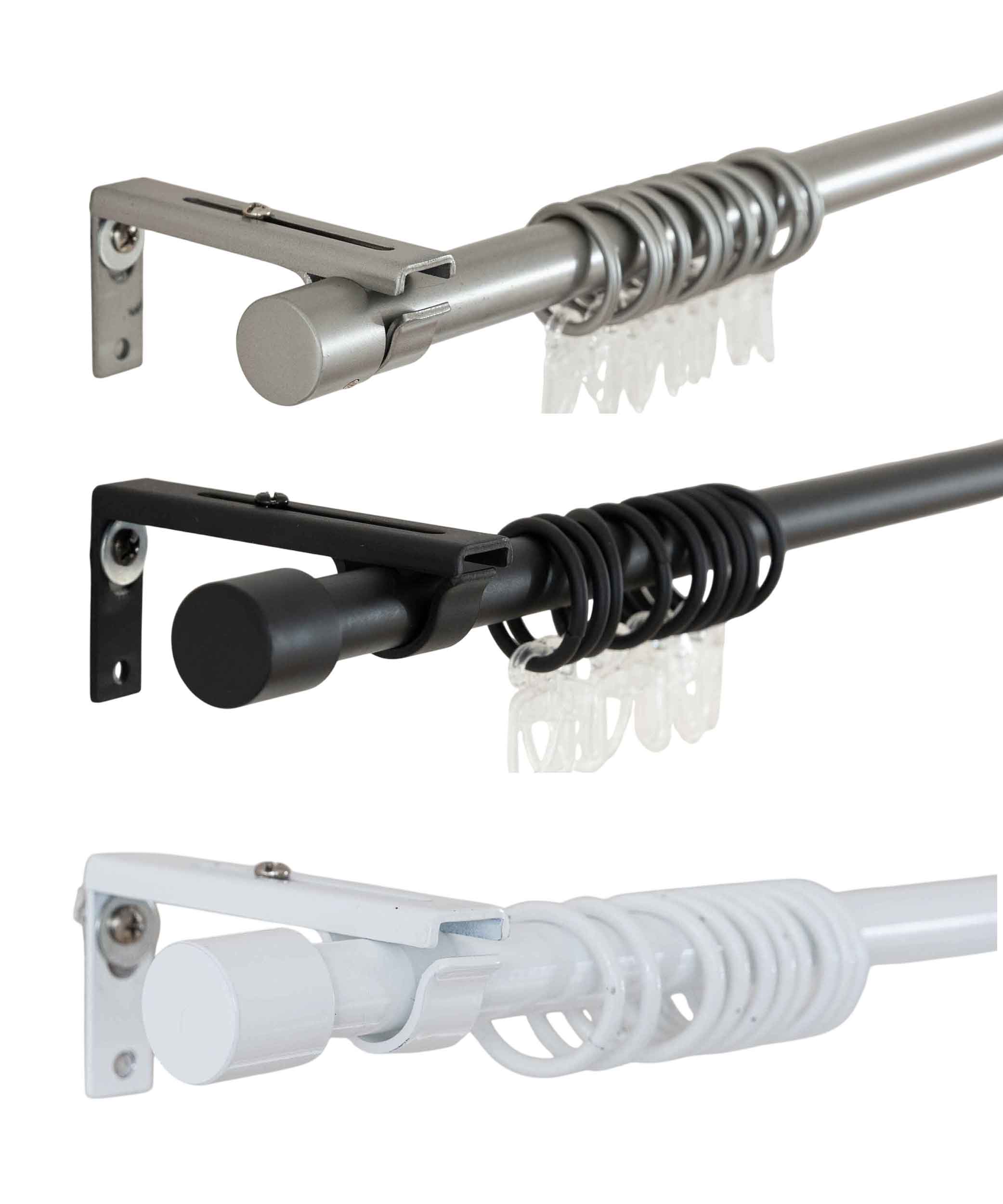 Ausziehbare Gardinenstange »Ningbo« Ø16/19 mm Komplettset zum sofortigen Montieren Wand- und Deckenmontage 2024140 Innenlaufstange 2024140var | Gardinenbox.de