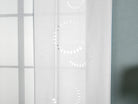 2er-Pack Schiebegardine Flächenvorhang Avila Lasercut Wildseide Optik Voile  cm (HxB) inkl. Paneelwagen und Beschwerungsstangen 165610 - Gardinenbox.de - 