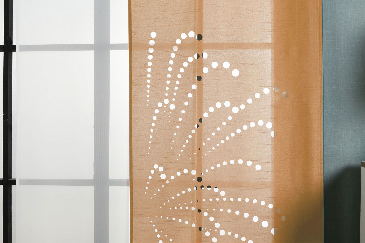2er-Pack Schiebegardine Flächenvorhang Rodez Lasercut Wildseide Optik Voile cm (HxB) inkl. Paneelwagen und Beschwerungsstangen 165640 Schiebegardine 2er-Pack_Schiebegardine_Flachenvorhang_Rodez_Lasercut_Wildseide_Optik_Voile_cm_HxB_inkl._Paneelwagen_und_Beschwerungsstangen_165640_-_Gardinenbox.de_-_-3675140 | Gardinenbox.de