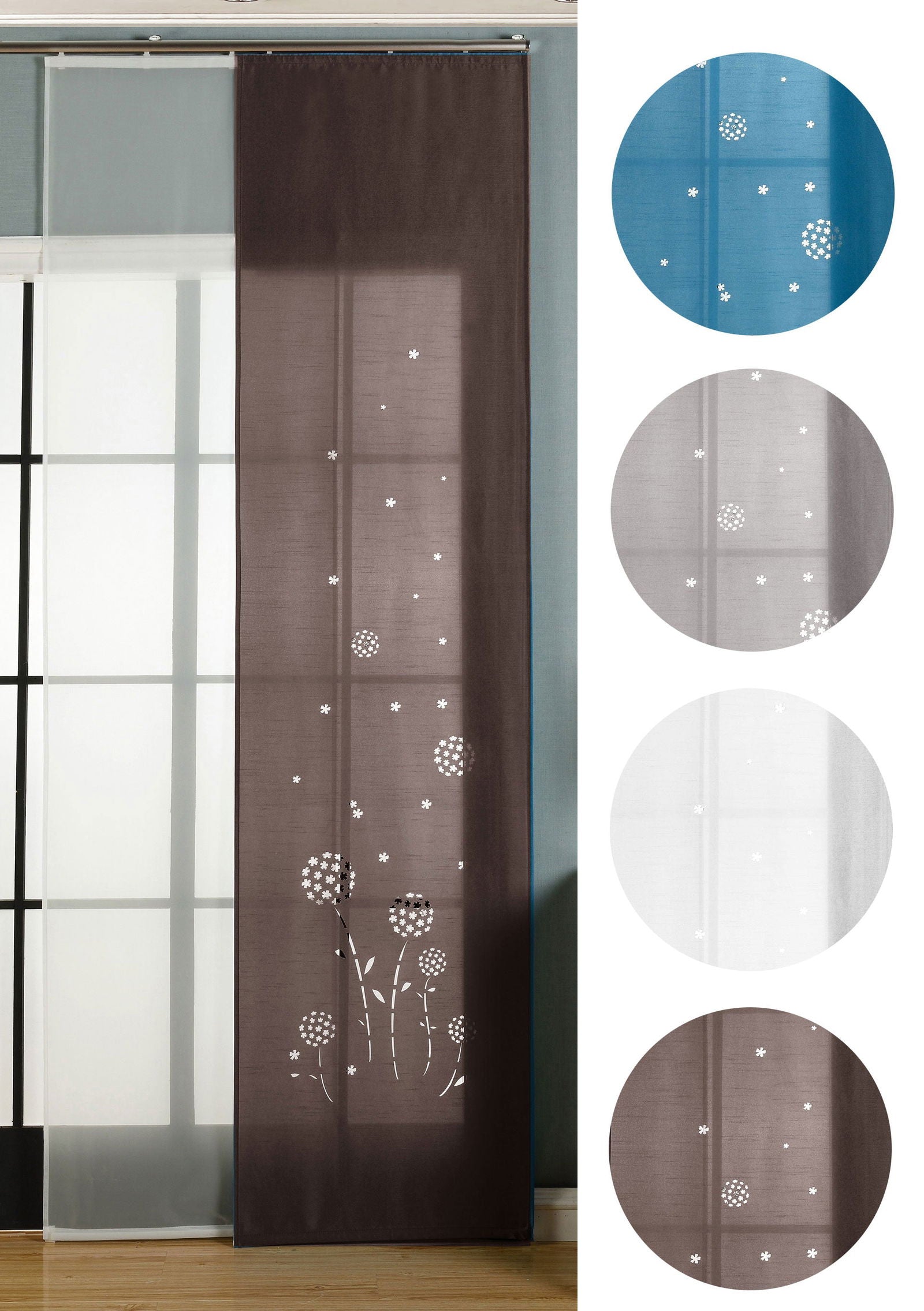 2er-Pack Schiebegardine Flächenvorhang Zamora Lasercut Wildseide Optik Voile cm (HxB) inkl. Paneelwagen und Beschwerungsstangen 165620 Schiebegardine 2er-Pack_Schiebegardine_Flachenvorhang_Zamora_Lasercut_Wildseide_Optik_Voile_cm_HxB_inkl._Paneelwagen_und_Beschwerungsstangen_165620_-_Gardinenbox.de_-_-3675525 | Gardinenbox.de