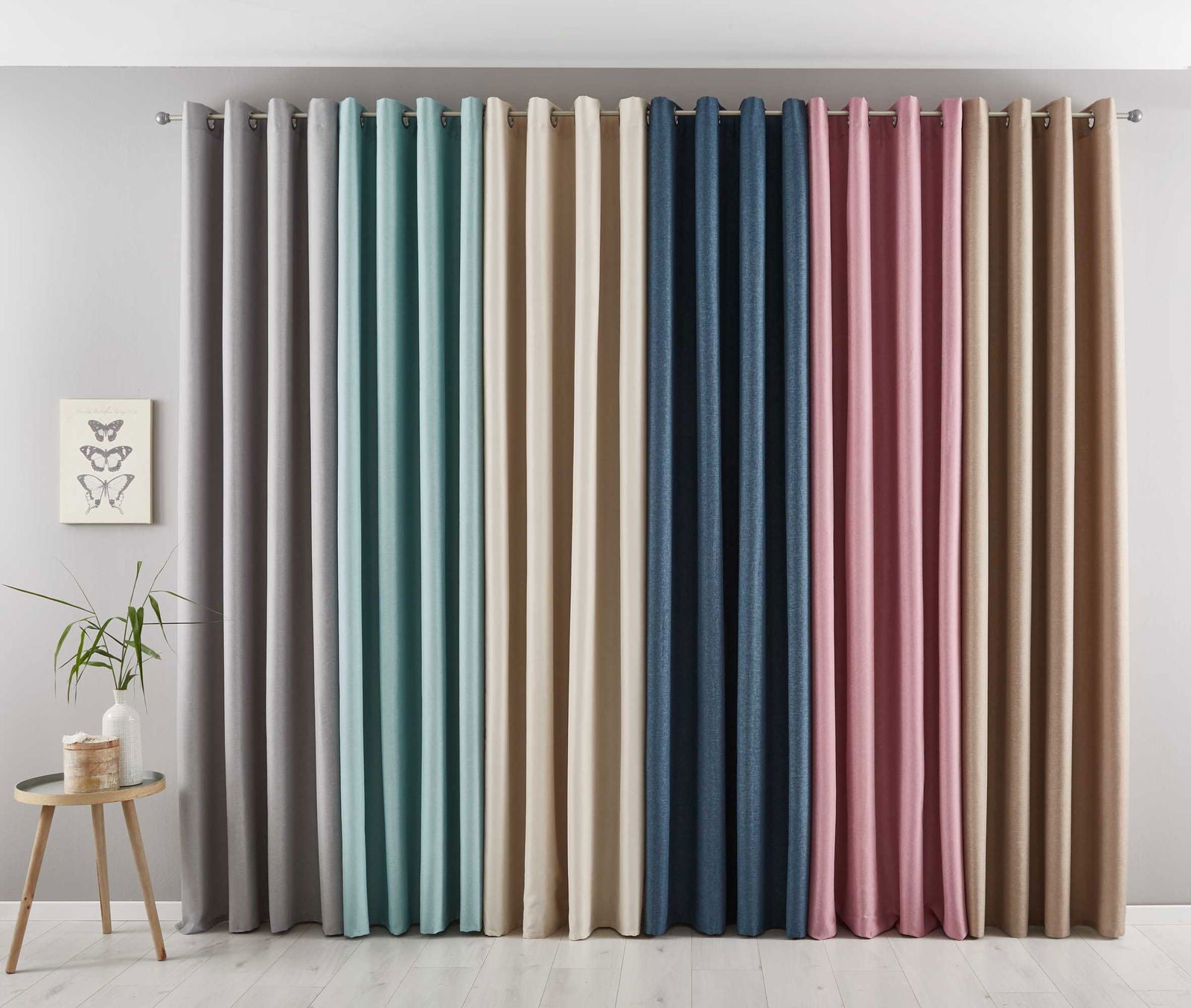 2er Pack Vorhänge Schal Ösen Cationic »Erfurt« Leinen Optik Blickdicht Meliert Landhausstil Ösenvorhang 202072-2 Vorhang Set 2er_Pack_Vorhange_Schal_Osen_Cationic_Erfurt_Leinen_Optik_Blickdicht_Meliert_Landhausstil_Osenvorhang_202072-2_-_Gardinenbox.de_-_-3668715 | Gardinenbox.de