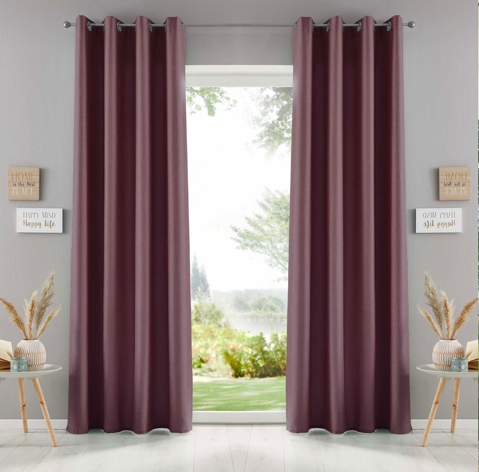 2er Pack Vorhänge Schal Ösen Cationic »Erfurt« Leinen Optik Blickdicht Meliert Landhausstil Ösenvorhang 202072-2 Himbeer Vorhang Set 2er_Pack_Vorhange_Schal_Osen_Cationic_Erfurt_Leinen_Optik_Blickdicht_Meliert_Landhausstil_Osenvorhang_202072-2_-_Gardinenbox.de_-_-3668786 | Gardinenbox.de
