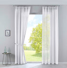 2er Set Gardinen »Nizza« Baumwoll-Voile Halbvoile Transparent Stores mit Gardinenband und Tuneldurchzug 2019031-2 Weiß Gardinenschal 2er_Set_Gardinen_Nizza_Baumwoll-Voile_Halbvoile_Transparent_Stores_mit_Gardinenband_und_Tuneldurchzug_2019031-2_-_Gardinenbox.de_-_-3671672 | Gardinenbox.de