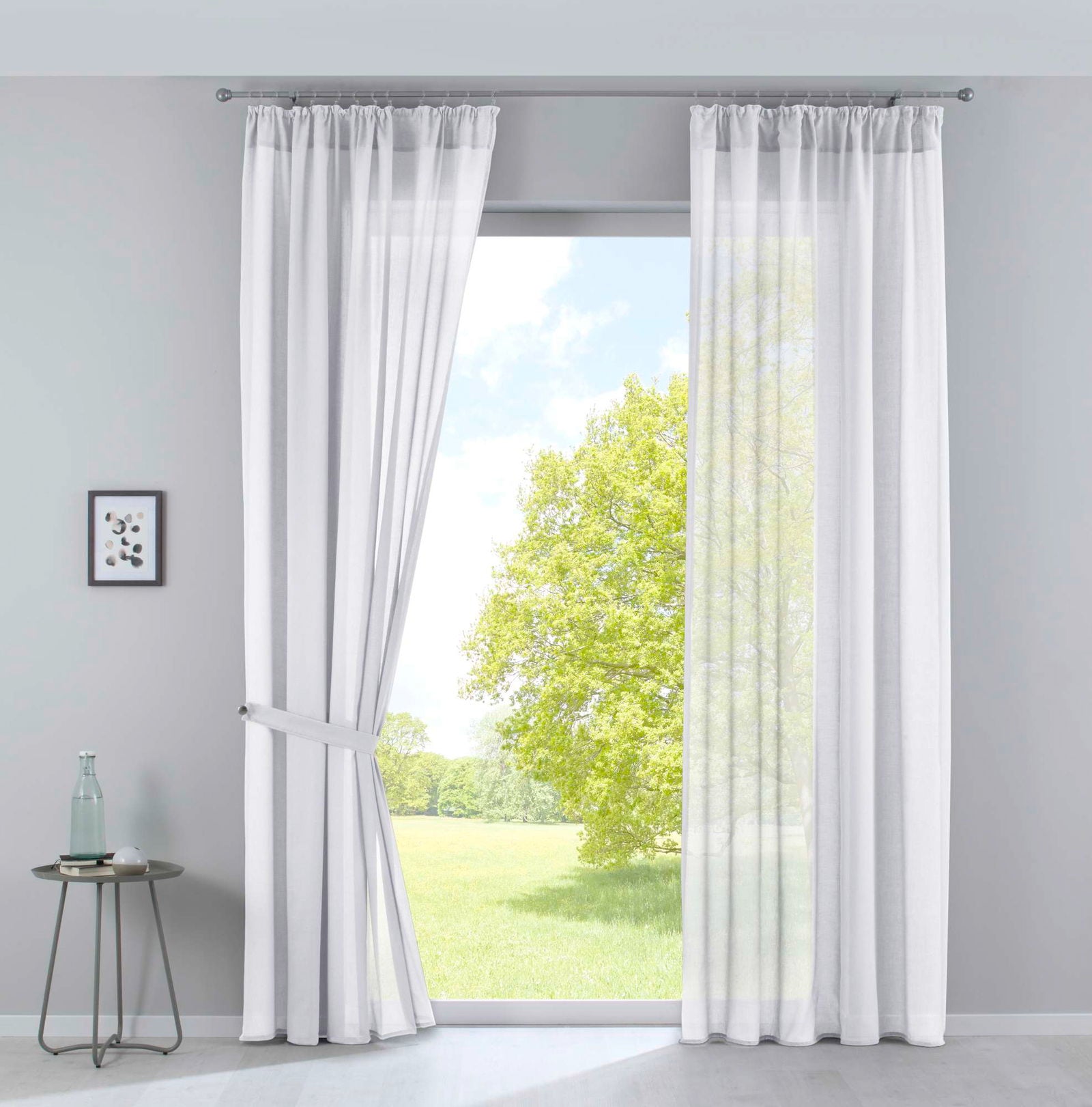 2er Set Gardinen »Nizza« Baumwoll-Voile Halbvoile Transparent Stores mit Gardinenband und Tuneldurchzug 2019031-2 Weiß Gardinenschal 2er_Set_Gardinen_Nizza_Baumwoll-Voile_Halbvoile_Transparent_Stores_mit_Gardinenband_und_Tuneldurchzug_2019031-2_-_Gardinenbox.de_-_-3671672 | Gardinenbox.de