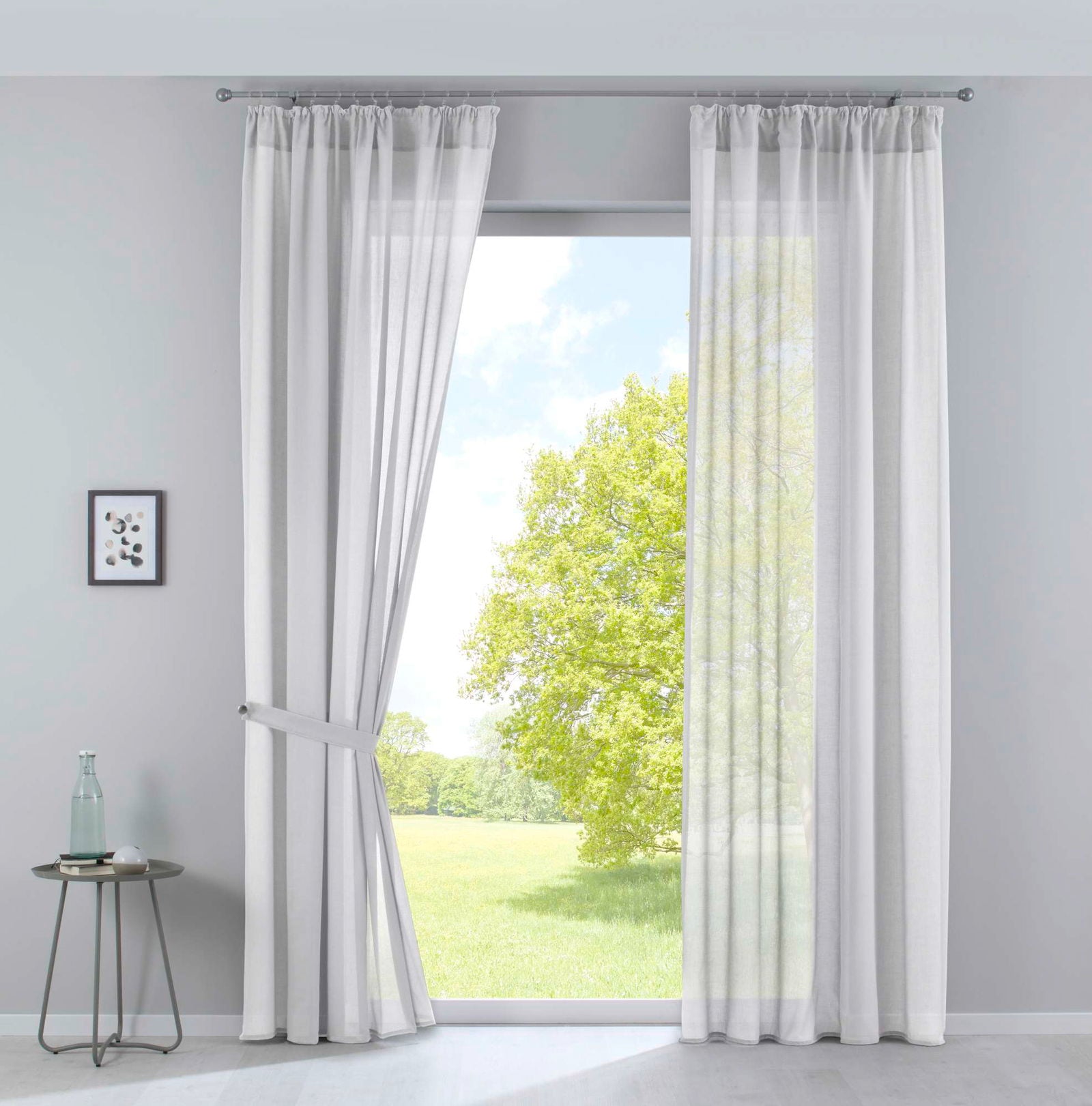 2er Set Gardinen »Nizza« Baumwoll-Voile Halbvoile Transparent Stores mit Gardinenband und Tuneldurchzug 2019031-2 Creme Gardinenschal 2er_Set_Gardinen_Nizza_Baumwoll-Voile_Halbvoile_Transparent_Stores_mit_Gardinenband_und_Tuneldurchzug_2019031-2_-_Gardinenbox.de_-_-3671688 | Gardinenbox.de