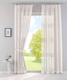 2er Set Gardinen Voile »Sanremo« Landhaus-Stil Querstreifen Leinen Häkel Optik Netzstruktur verdeckte Schlaufen Gardinenband 20190340-2otto Creme Gardinenschal 2er_Set_Gardinen_Voile_Sanremo_Landhaus-Stil_Querstreifen_Leinen_Hakel_Optik_Netzstruktur_verdeckte_Schlaufen_Gardinenband_20190340-2otto_-_Gardinenbox.de_-_-3671561 | Gardinenbox.de