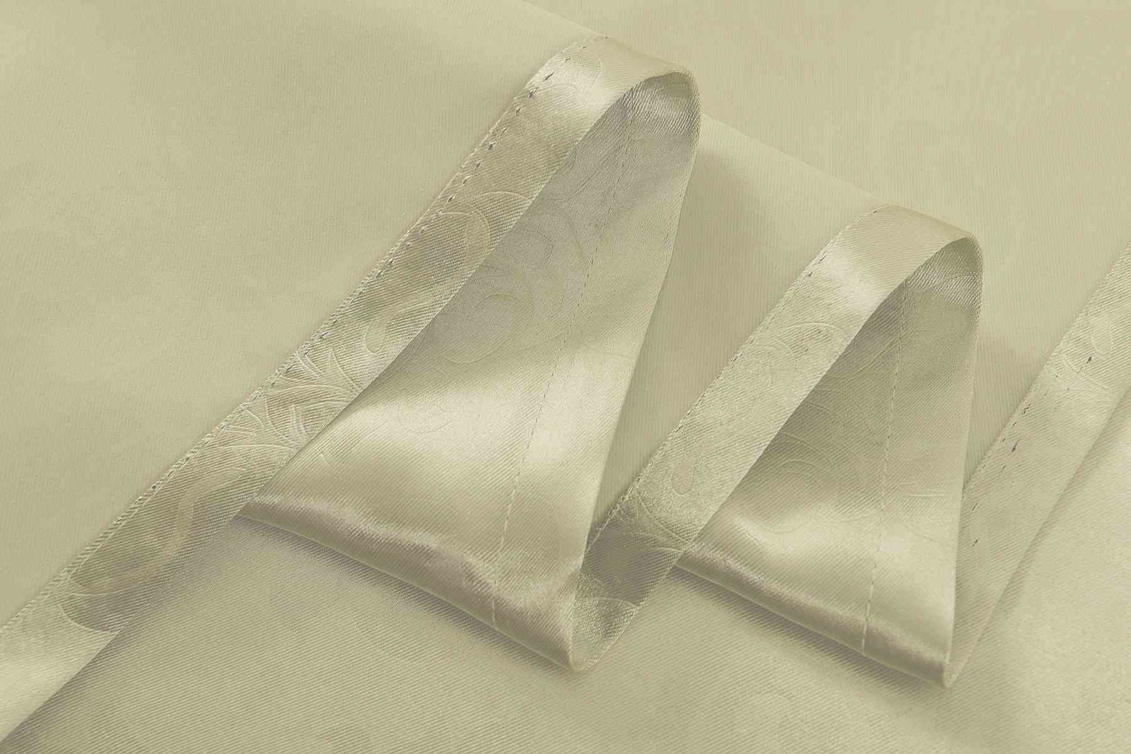 2er Set Satin Verdunkelung Vorhänge Emboss Reliefprägung bemustert Vorhang Gardine 20370-380 - Gardinenbox.de - 