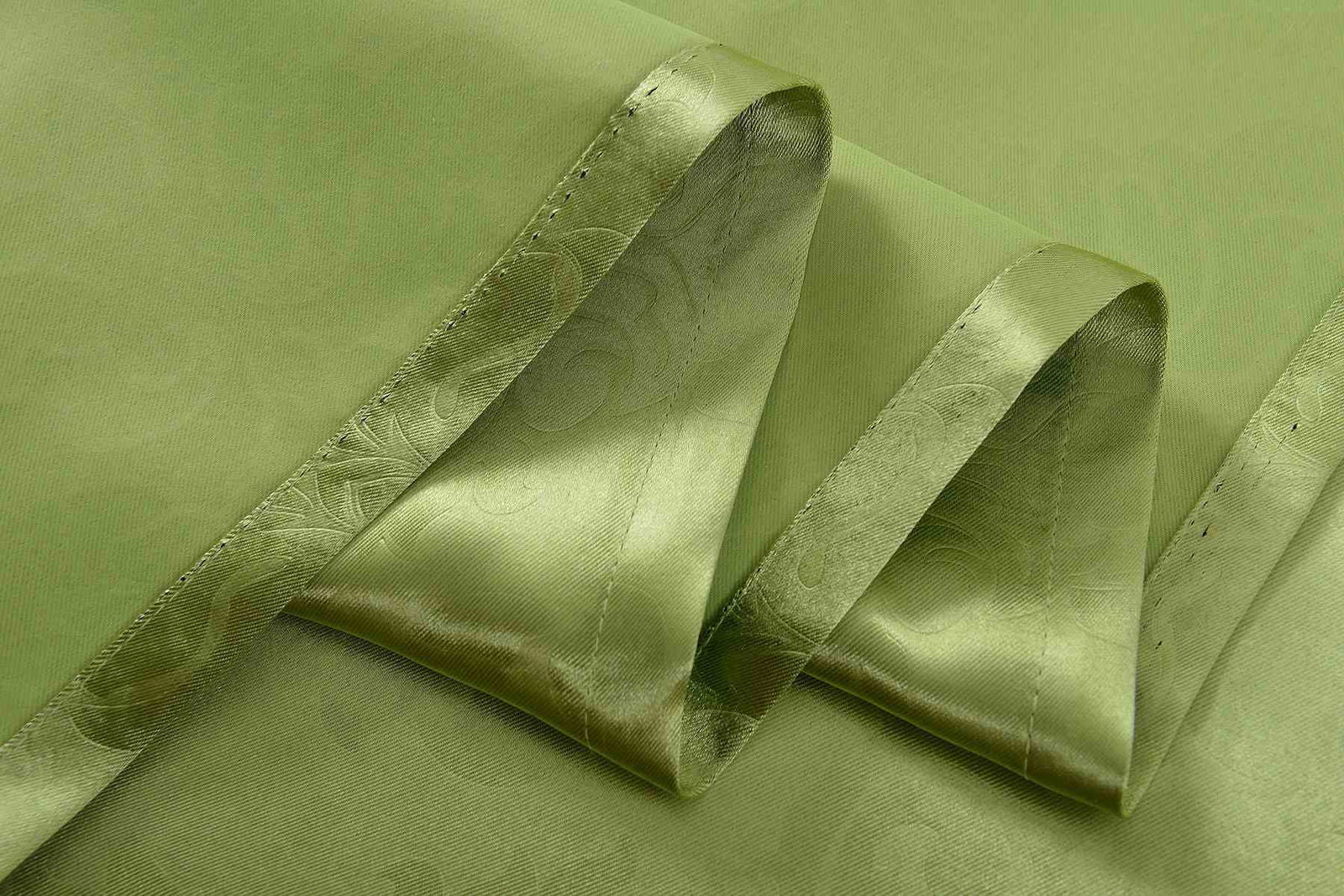 2er Set Satin Verdunkelung Vorhänge Emboss Reliefprägung bemustert Vorhang Gardine 20370-380 - Gardinenbox.de - 
