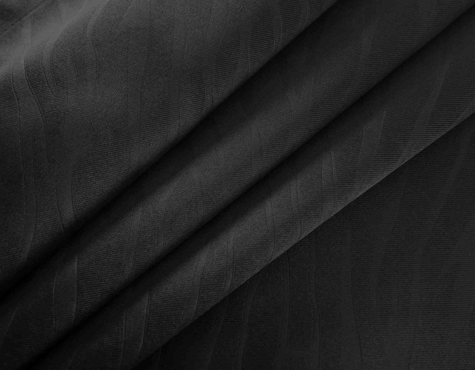 2er Set Satin Verdunkelung Vorhänge Emboss Reliefprägung bemustert Vorhang Gardine 20370-380 - Gardinenbox.de - 