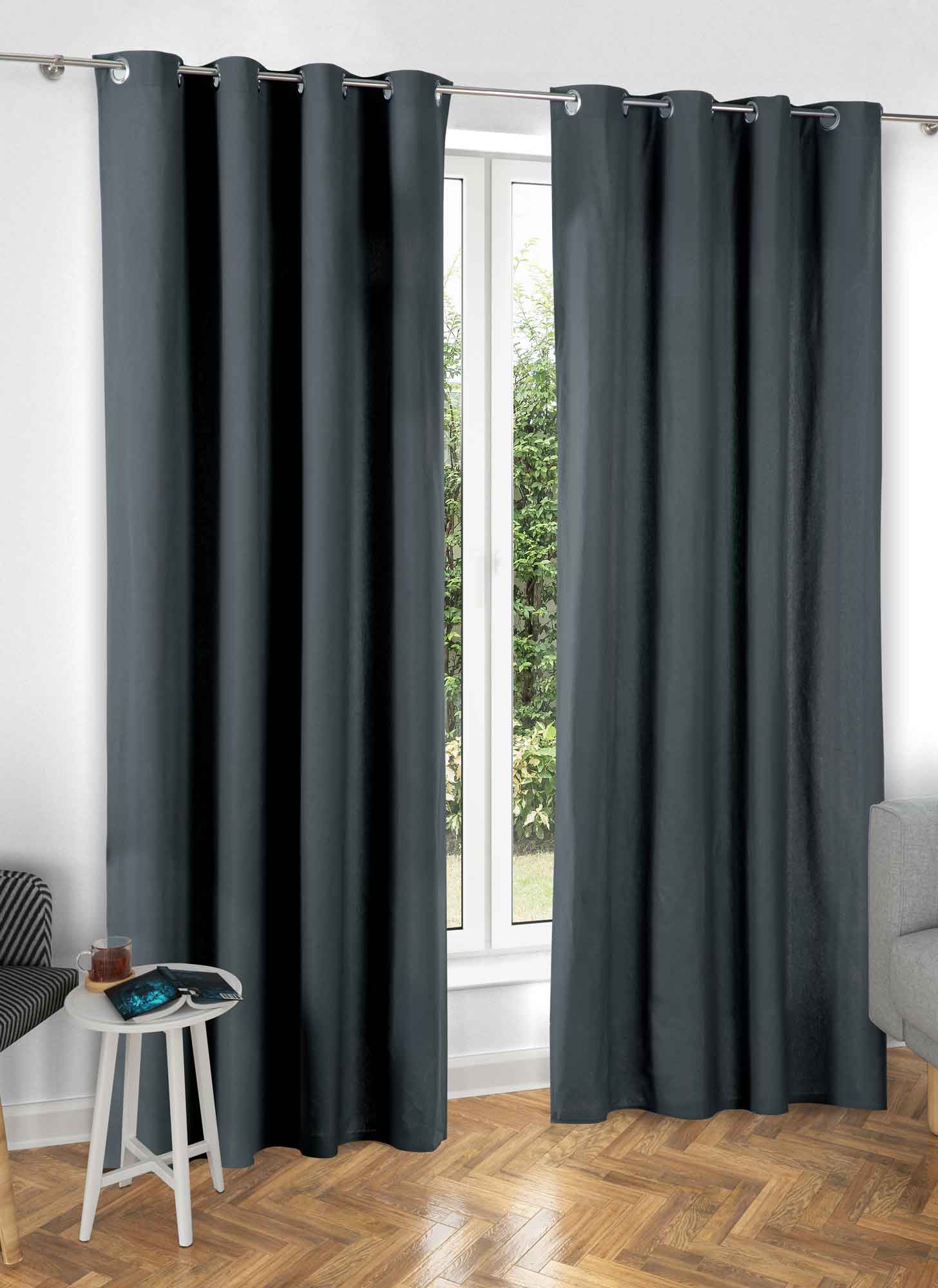 2er Set Vorhänge Verdunkelung Ösen »Orlando« 100% Baumwolle 220gr./m² pflegeleicht unempfindlich 2022600P-2 Grau Vorhang Set 2er_Set_Vorhange_Verdunkelung_Osen_Orlando_100_Baumwolle_220gr.-m_pflegeleicht_unempfindlich_2022600P-2_-_Gardinenbox.de_-_-3674526 | Gardinenbox.de