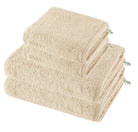 4er Set 2 Handtücher 50x100 cm 2 Saunatücher 100x150 cm Premium Qualität »Montreal« Bio Baumwolle Nachhaltig 2020102-4set Beige Frottee 4er_Set_2_Handtucher_50x100_cm_2_Saunatucher_100x150_cm_Premium_Qualitat_Montreal_Bio_Baumwolle_Nachhaltig_2020102-4set_-_Gardinenbox.de_-_-3676238 | Gardinenbox.de
