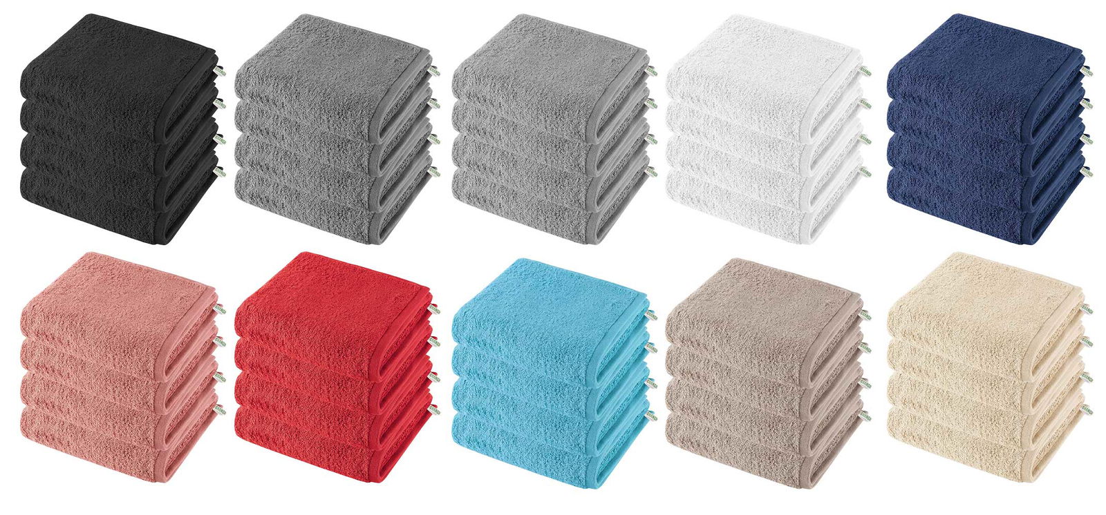 4er Set Handtücher Premium Qualität »Montreal« 500 g/m² 100% Bio Baumwolle Made in Green 2020102-4 Frottee 4er_Set_Handtucher_Premium_Qualitat_Montreal_500_g-m_100_Bio_Baumwolle_Made_in_Green_2020102-4_-_Gardinenbox.de_-_-3676721 | Gardinenbox.de