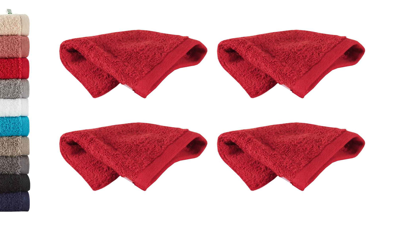 4er Set Waschhandschuhe Frottee »Montreal« 500 g/m² 100% Bio Baumwolle Made in Green 2020100-4er Rot Frottee 4er_Set_Waschhandschuhe_Frottee_Montreal_500_g-m_100_Bio_Baumwolle_Made_in_Green_2020100-4er_-_Gardinenbox.de_-_-3677139 | Gardinenbox.de