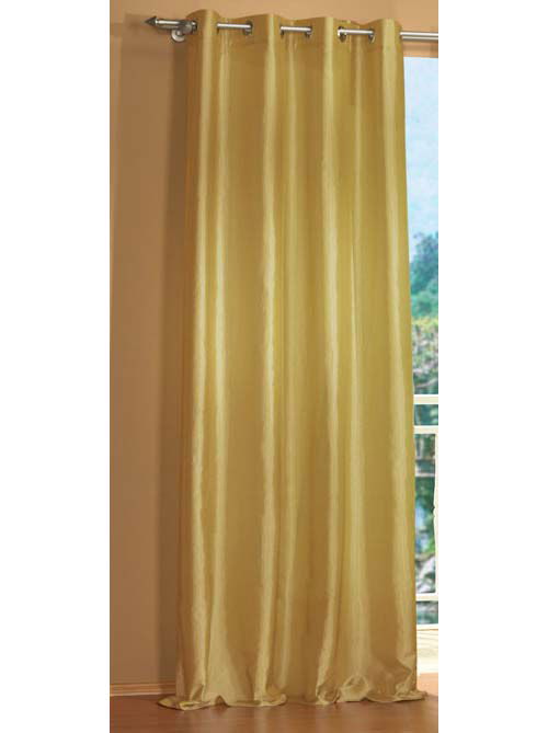 Attraktiver Ösen Deko Taft Vorhang, blickdicht und lichtdurchlässig, viele moderne Farben 20330 Gold Vorhang Attraktiver_Osen_Deko_Taft_Vorhang_blickdicht_und_lichtdurchlassig_viele_moderne_Farben_20330_-_Gardinenbox.de_-_-3677959 | Gardinenbox.de