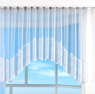 Bogenstore Barock Gardine Jacquard , Blumenmuster Weiß Kräuselband Universalband Faltenband Store 13117 145x600 Gardinenstore Bogenstore_Barock_Gardine_Jacquard_Blumenmuster_Weiss_Krauselband_Universalband_Faltenband_Store_13117_-_Gardinenbox.de_-_-3678676 | Gardinenbox.de