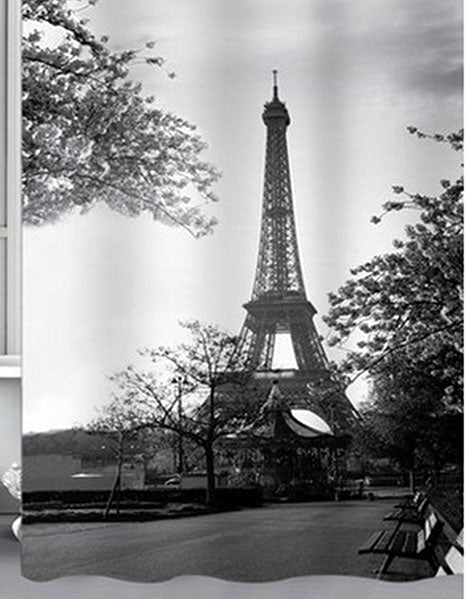 Duschvorhang EVA Badezimmer Dusche Vorhang Wasserabweisend Wasserdicht Shower Curtain 0110 Paris 180x180 cm Duschvorhang Duschvorhang_EVA_Badezimmer_Dusche_Vorhang_Wasserabweisend_Wasserdicht_Shower_Curtain_0110_-_Gardinenbox.de_-_-3678969 | Gardinenbox.de