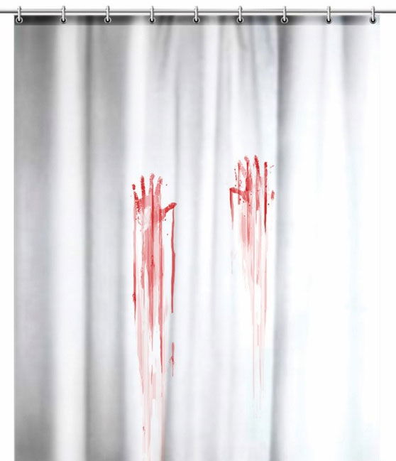 Duschvorhang EVA Badezimmer Dusche Vorhang Wasserabweisend Wasserdicht Shower Curtain 0110 Psycho 180x180 cm Duschvorhang Duschvorhang_EVA_Badezimmer_Dusche_Vorhang_Wasserabweisend_Wasserdicht_Shower_Curtain_0110_-_Gardinenbox.de_-_-3679024 | Gardinenbox.de
