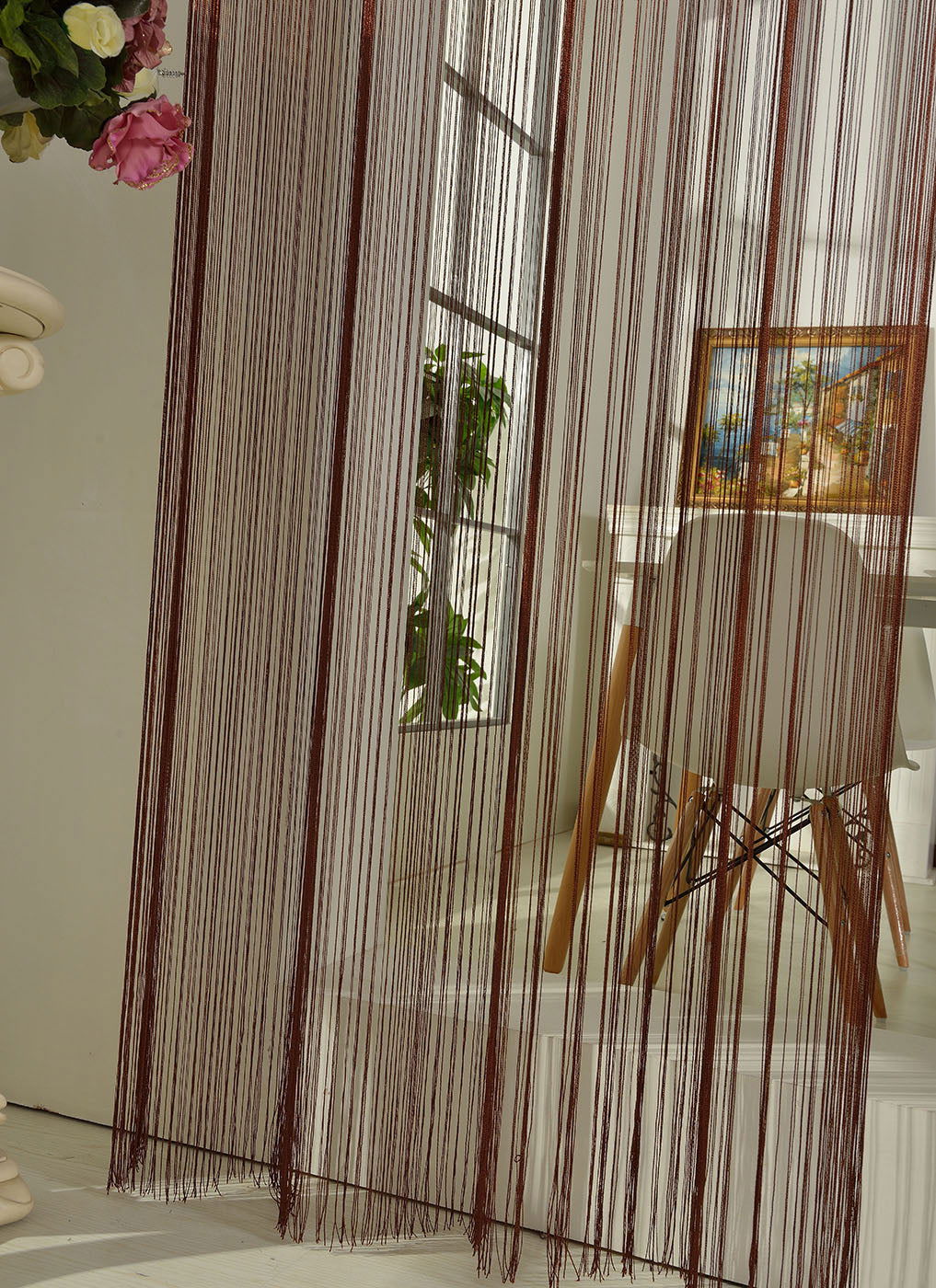 Fadengardine Fadenstore Vorhang mit Ösen Raumteiler 140 x 250 cm 20304 Fadengardine Fadengardine_Fadenstore_Vorhang_mit_Osen_Raumteiler_140_x_250_cm_20304_-_Gardinenbox.de_-_-3679398 | Gardinenbox.de