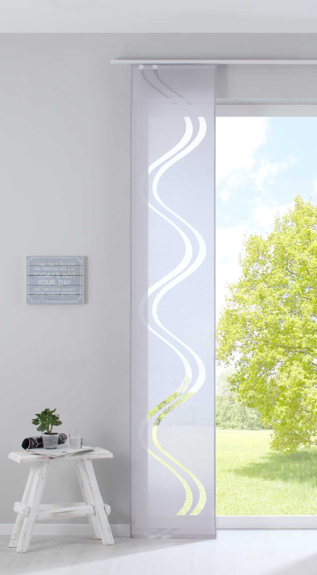 Flächenvorhang Schiebegardine Ausbrenner Qualität modern mit Wellen Muster transparent Paneelwagen Beschwerungsstange 20190418 Schiebegardine Flachenvorhang_Schiebegardine_Ausbrenner_Qualitat_modern_mit_Wellen_Muster_transparent_Paneelwagen_Beschwerungsstange_20190418_-_Gardinenbox.de_-_-3680002 | Gardinenbox.de