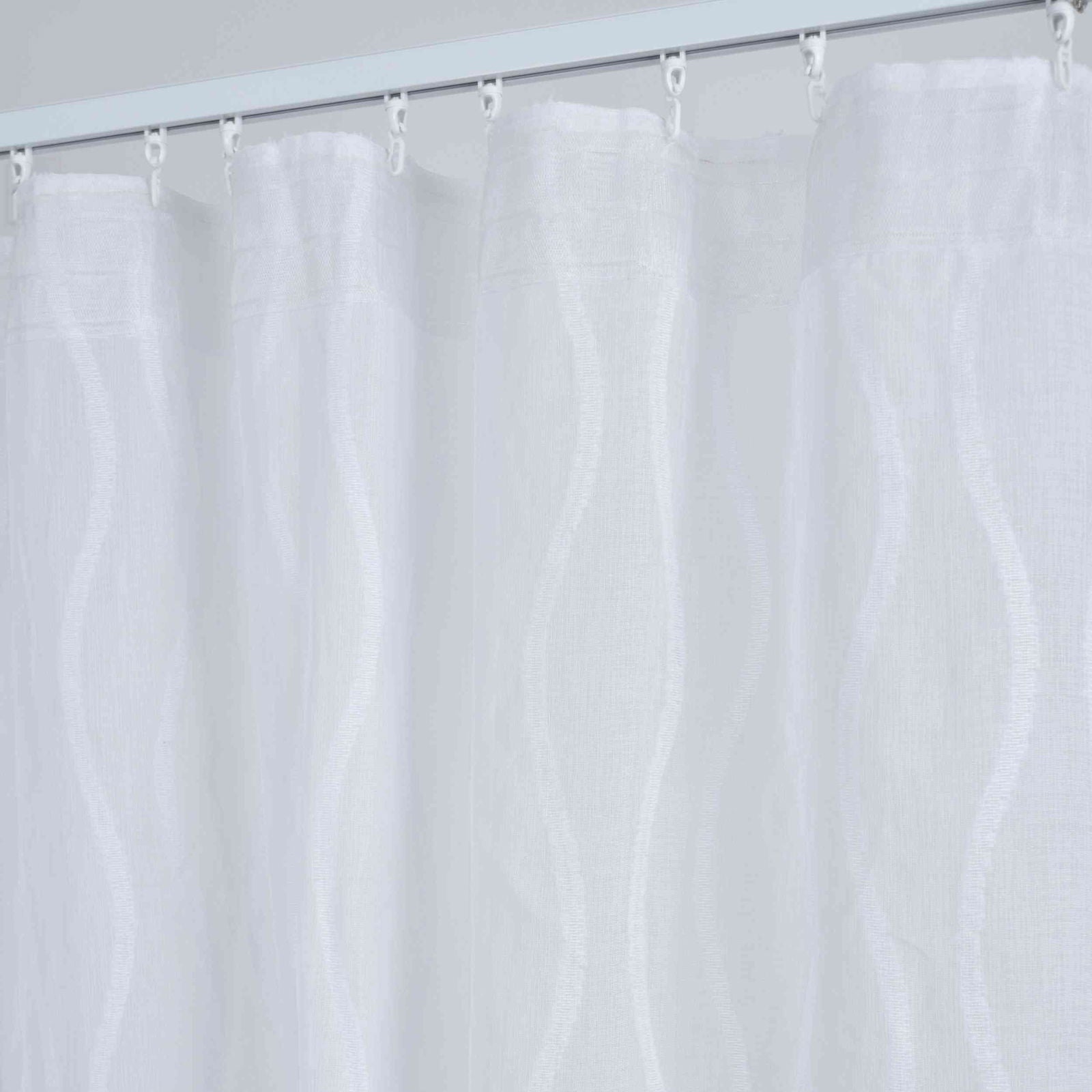Gardine HxB 245x145 cm Natur Waves »VALENCIA« Multiband Aufhängung Scherli Transparent Leinen-Optik 2023420 - Gardinenbox.de - 