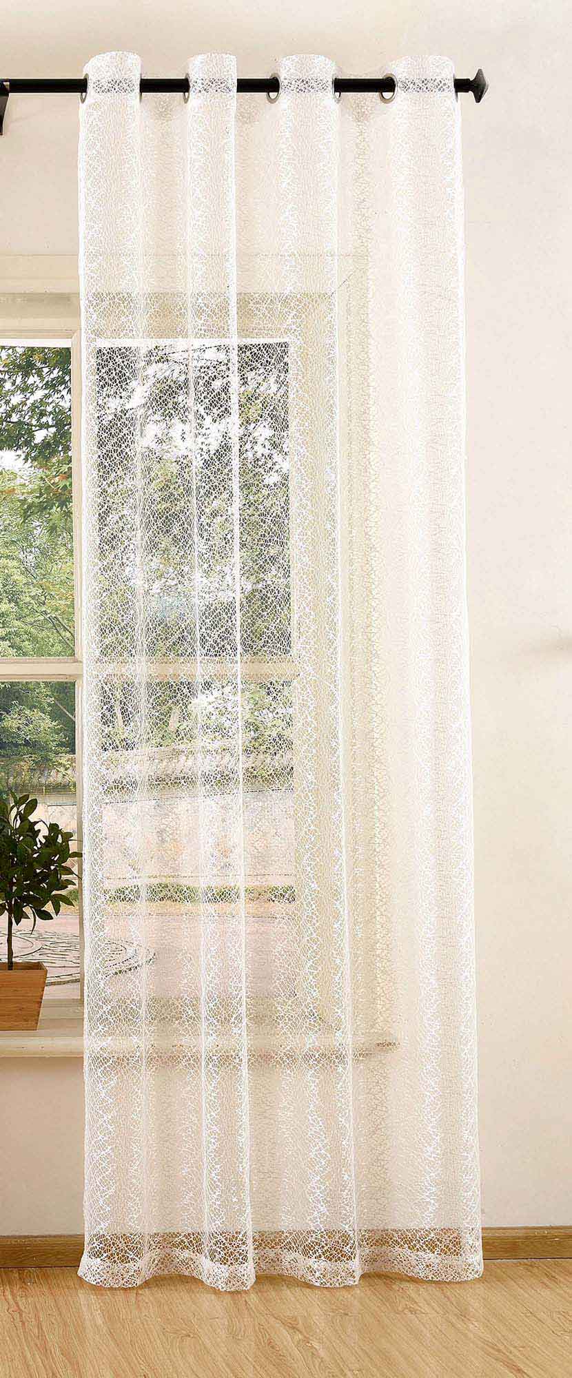 Gardine Netz Struktur mit Ösen einfarbig transparent Deko Vorhang Netzvorhang 203522 Natur 1 Stück 245x140 Netzgardine Gardine_Netz_Struktur_mit_Osen_einfarbig_transparent_Deko_Vorhang_Netzvorhang_203522_-_Gardinenbox.de_-_-3681564 | Gardinenbox.de