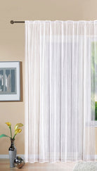 Gardine Store Jacquard Isabella Kräuselband Universalband Weiß Längsstreifen Transparent Voile Vorhang Wohnzimmer 13145 HxB 245x300 cm Gardinenschal Gardine_Store_Jacquard_Isabella_Krauselband_Universalband_Weiss_Langsstreifen_Transparent_Voile_Vorhang_Wohnzimmer_13145_-_Gardinenbox.de_-_-3682764 | Gardinenbox.de