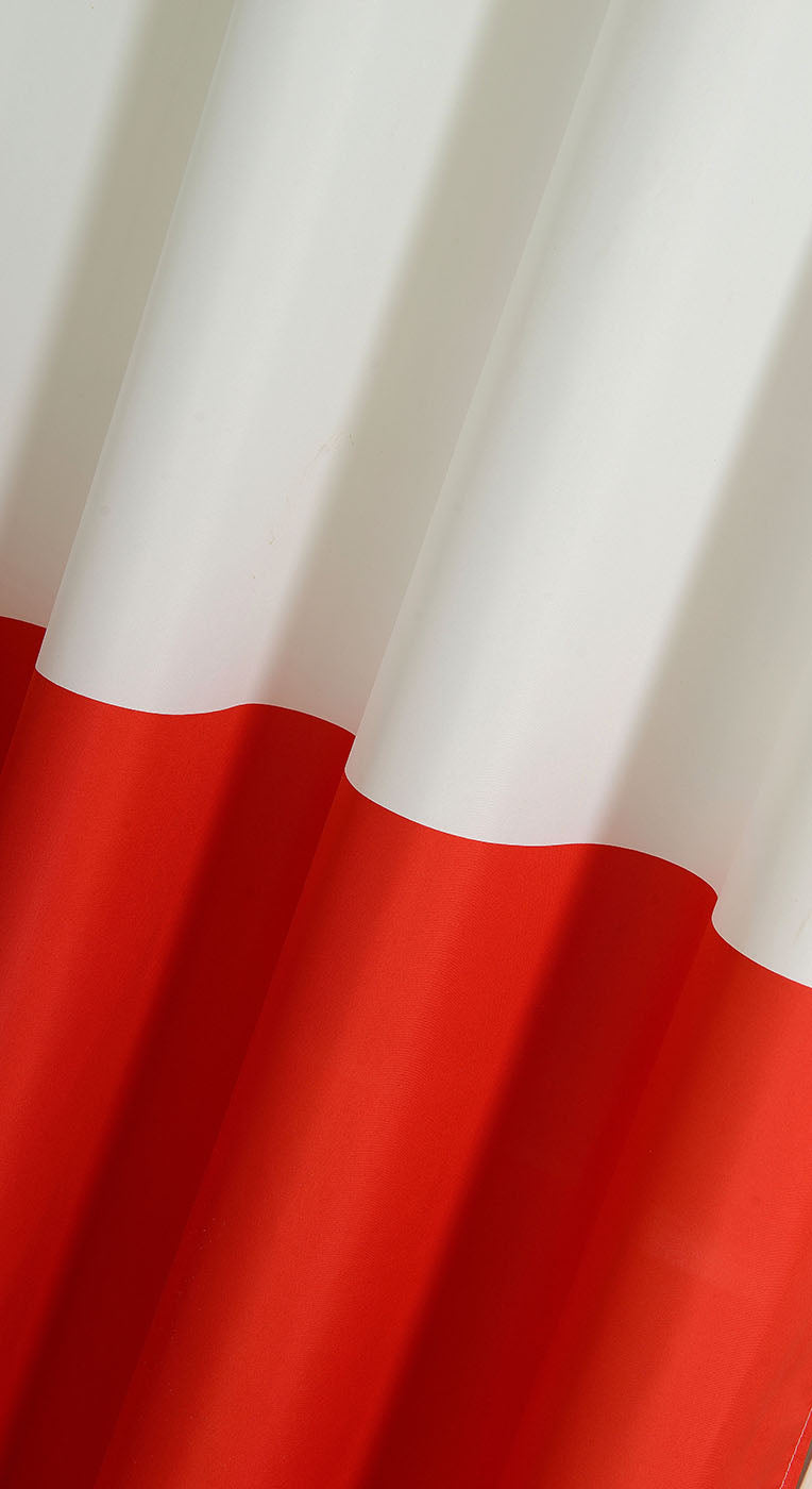 Gardine Vorhang Ösenschal  Flagge  Fußball Fan Flag Banner Landesfarben 20360 - Gardinenbox.de - 