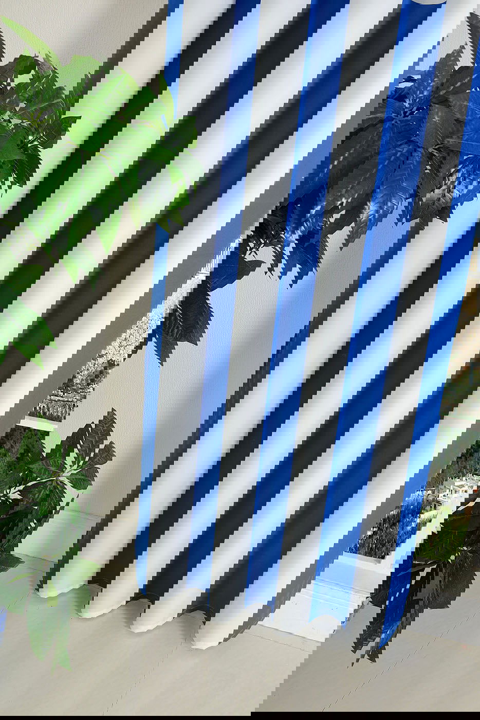 Gardine Vorhang Ösenschal  Flagge  Fußball Fan Flag Banner Landesfarben 20360 - Gardinenbox.de - 
