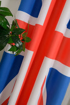Gardine Vorhang Ösenschal  Flagge  Fußball Fan Flag Banner Landesfarben 20360 - Gardinenbox.de - 