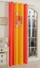 Gardine Vorhang Ösenschal  Flagge  Fußball Fan Flag Banner Landesfarben 20360 - Gardinenbox.de - 