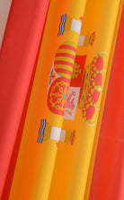 Gardine Vorhang Ösenschal  Flagge  Fußball Fan Flag Banner Landesfarben 20360 - Gardinenbox.de - 