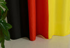 Gardine Vorhang Ösenschal  Flagge  Fußball Fan Flag Banner Landesfarben 20360 - Gardinenbox.de - 