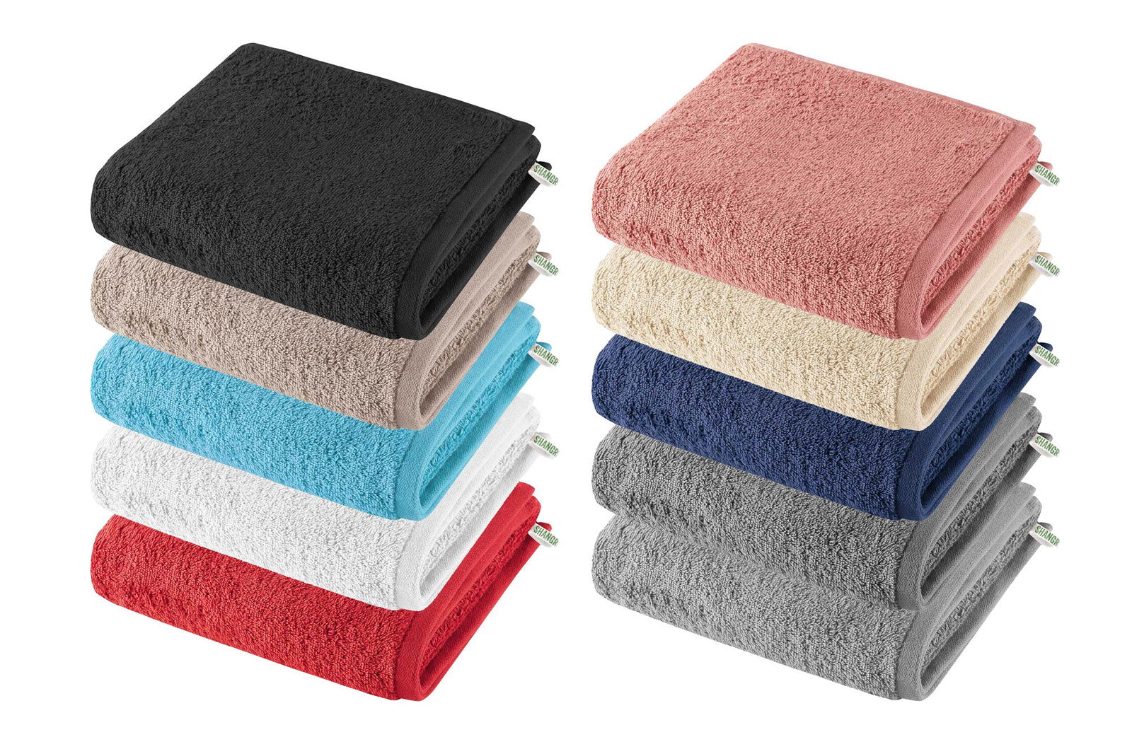 Handtuch Premium Qualität »Montreal« 500 g/m² 100% Bio Baumwolle Kuschelig Weich sehr saugfähig Made in Green 2020102 - Gardinenbox.de - 