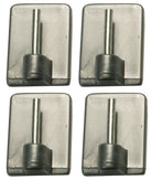 Klebeplatten für Vitragestangen, 4 Stück 121 Silber Gardinen Zubehör Klebeplatten_fur_Vitragestangen_4_Stuck_121_-_Gardinenbox.de_-_-3686201 | Gardinenbox.de