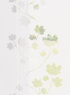 Moderner Flächenvorhang Schiebegardine Leaf aus hochwertigem Ausbrenner-Stoff mit Klettband 85610 - Gardinenbox.de - 