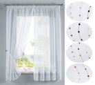 PUNKT Stickerei Gardinen Set 4 Tlg. Raffhalter Tunneldurchzug Gardinenband für Gardinenschienen 112232 Scheibengardine PUNKT_Stickerei_Gardinen_Set_4_Tlg._Raffhalter_Tunneldurchzug_Gardinenband_fur_Gardinenschienen_112232_-_Gardinenbox.de_-_-3687644 | Gardinenbox.de