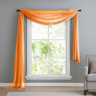 Querbehang Freihanddeko aus transparentem Voile, die ideale Ergänzung zu unseren Gardinen 560 Orange Querbehang Querbehang_Freihanddeko_aus_transparentem_Voile_die_ideale_Erganzung_zu_unseren_Gardinen_560_-_Gardinenbox.de_-_-3687803 | Gardinenbox.de