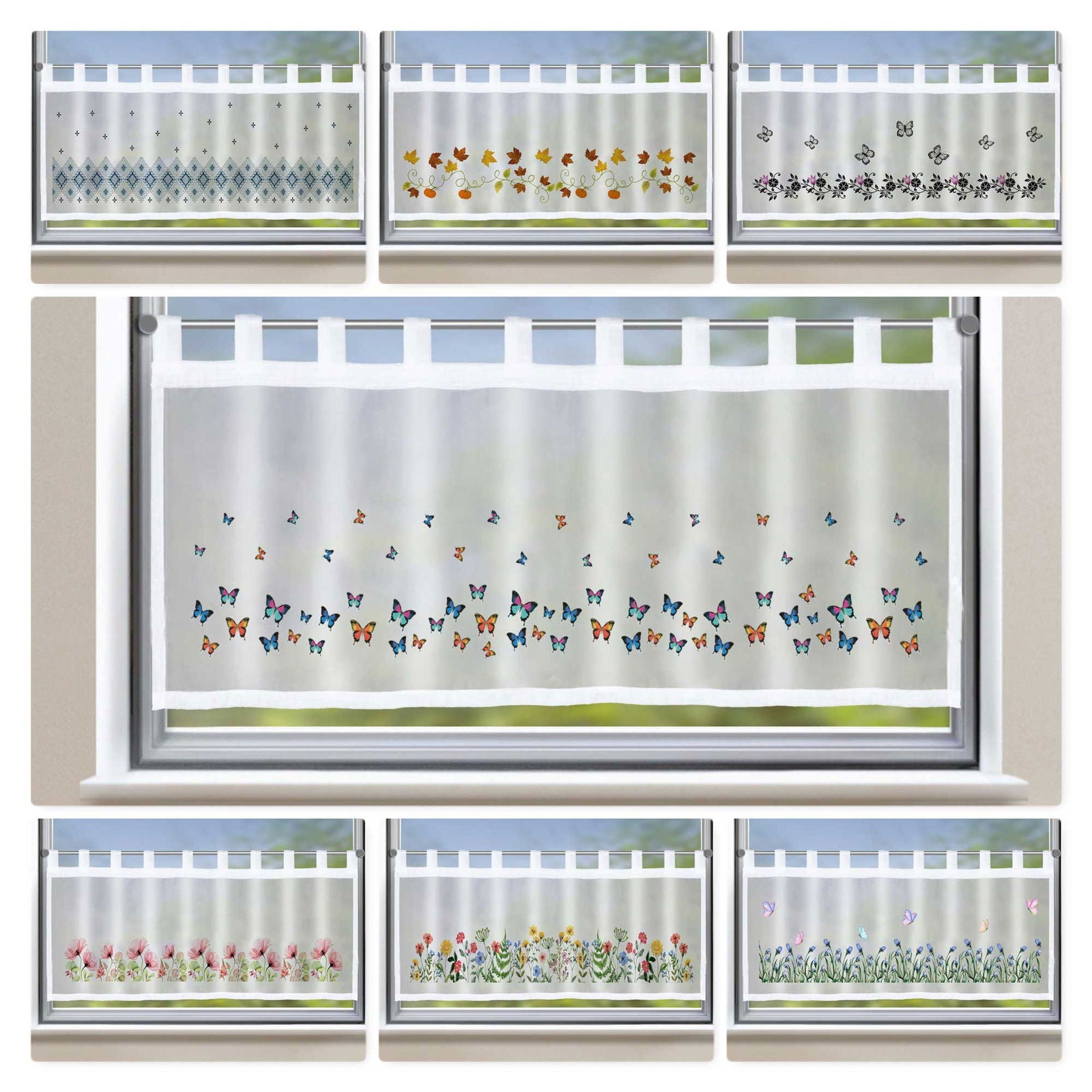 Scheibengardine »Bodrum« Bistrogardine Sichtschutz Dekoration Transparent Voile Küchenfenster Modern 2022410 Scheibengardine Scheibengardine_Bodrum_Bistrogardine_Sichtschutz_Dekoration_Transparent_Voile_Kuchenfenster_Modern_2022410_-_Gardinenbox.de_-_-3689534 | Gardinenbox.de