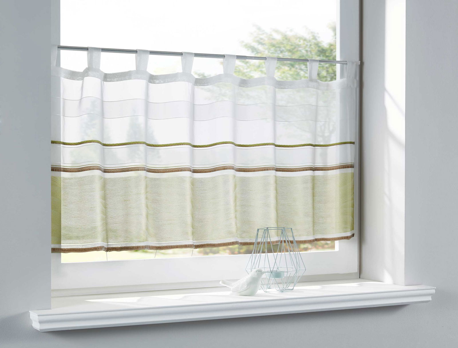 Scheibengardine Edirne Voile Jacquard Querstreifen Modern Querstreifen Sichtschutz küchenfenster 10000144 Grün Scheibengardine Scheibengardine_Edirne_Voile_Jacquard_Querstreifen_Modern_Querstreifen_Sichtschutz_kuchenfenster_10000144_-_Gardinenbox.de_-_-3688958 | Gardinenbox.de